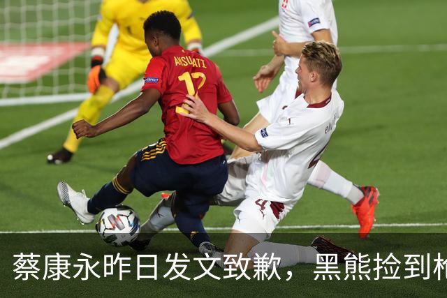 蔡康永昨日发文致歉，黑熊捡到枪？